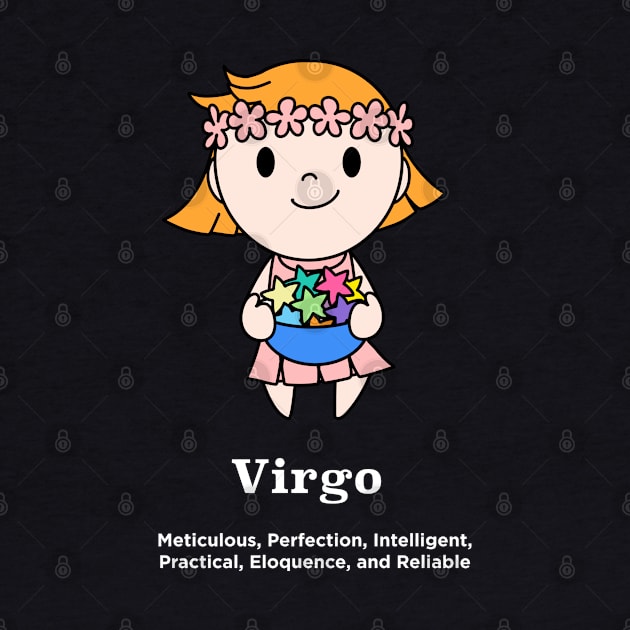 Virgo Horoscope Anime Zodiac Sign August September Birthday by TheBeardComic